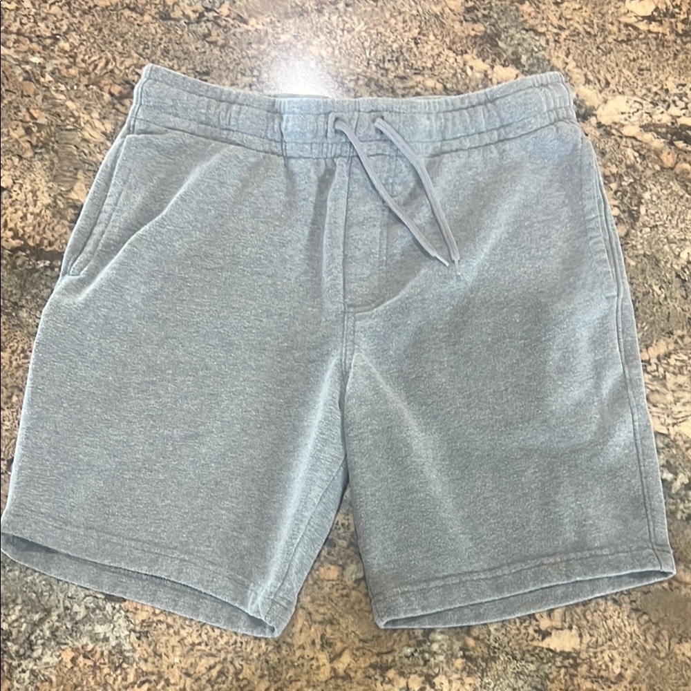 Goodfellow & Co Gray Athletic Shorts with Adjustable Fit